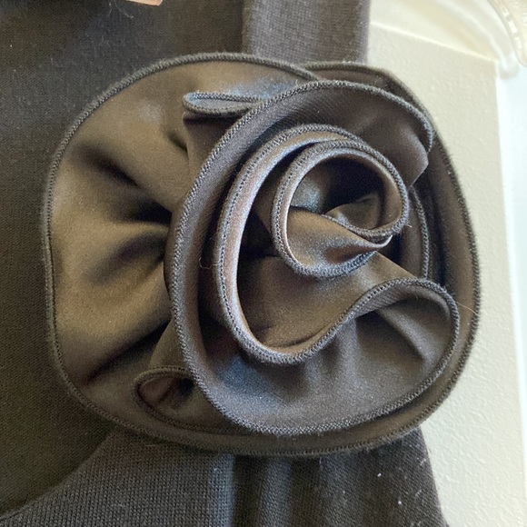 Absolutely adorable little black tiered dress in size M - Picture 6 of 10